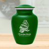 Sailing Ship Sharing Urn - Shamrock Green