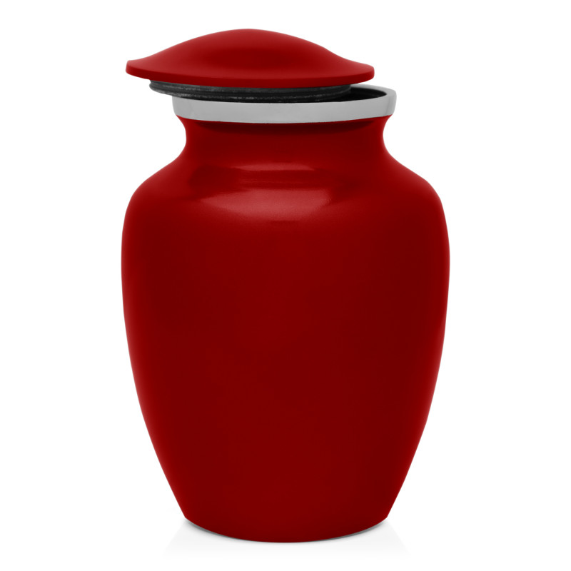 Sailing Ship Sharing Urn - Ruby Red