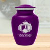 Snow Goggles Sharing Urn - Purple Luster