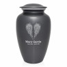 Angel Wings Cremation Urn - Gunmetal Gray