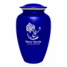 Mermaid Cremation Urn - Midnight Blue