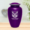 Deer Cremation Urn - Purple Luster