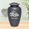 Modern Tractor Cremation Urn - Gunmetal Gray