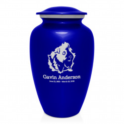 Guinea Pig Cremation Urn - Midnight Blue