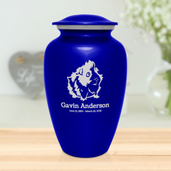 Guinea Pig Cremation Urn - Midnight Blue