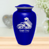 Dump Truck Cremation Urn - Midnight Blue