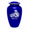 Dump Truck Cremation Urn - Midnight Blue