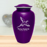 Pheasant Cremation Urn - Purple Luster