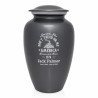 Don't Tread On Me Cremation Urn - Gunmetal Gray