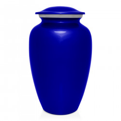 Patriotic Eagle Cremation Urn - Midnight Blue