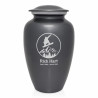 Snowboard Cremation Urn - Gunmetal Gray