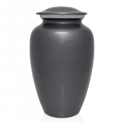 Pirate Flag Cremation Urn - Gunmetal Gray