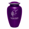 Unicorn Cremation Urn - Purple Luster