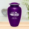 Classic Car Cremation Urn - Purple Luster