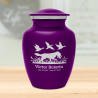 Duck Hunting Dog Sharing Urn - Purple Luster