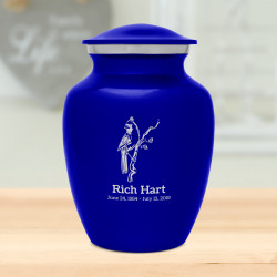 Cardinal Sharing Urn - Midnight Blue