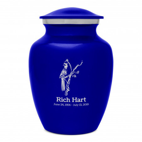 Cardinal Sharing Urn - Midnight Blue