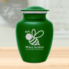 Bee Sharing Urn - Shamrock Green
