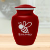 Bee Sharing Urn - Ruby Red