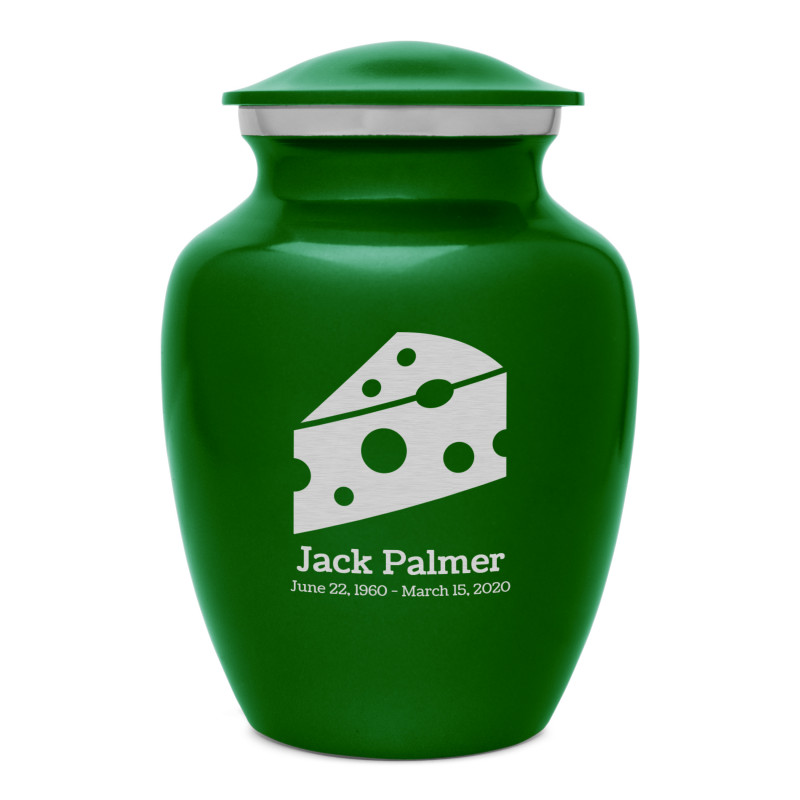 Cheese Sharing Urn - Shamrock Green