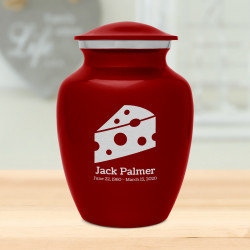 Cheese Sharing Urn - Ruby Red