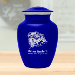 Offroad Truck Sharing Urn - Midnight Blue