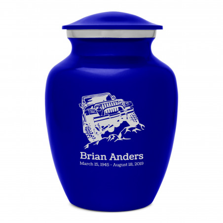 Offroad Truck Sharing Urn - Midnight Blue