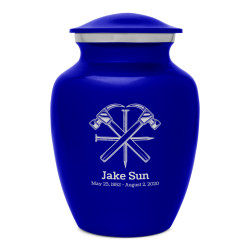 Woodworking Sharing Urn - Midnight Blue