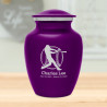 Baseball Sharing Urn - Purple Luster