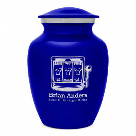 Slot Machine Sharing Urn - Midnight Blue