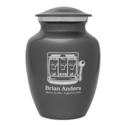 Slot Machine Sharing Urn - Gunmetal Gray