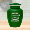 Slot Machine Sharing Urn - Shamrock Green