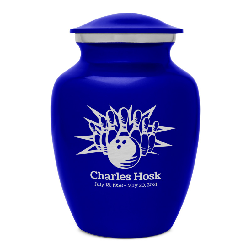 Bowling Sharing Urn - Midnight Blue