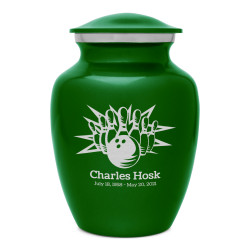 Bowling Sharing Urn - Shamrock Green