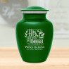 His Grace Is Enough Sharing Urn - Shamrock Green