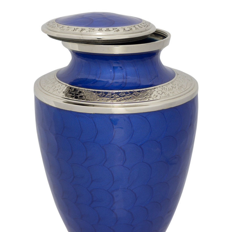 Royal Blue Cremation Urn