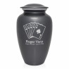 Playing Cards Cremation Urn - Gunmetal Gray