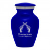 Revolver Pistol Keepsake Urn - Midnight Blue
