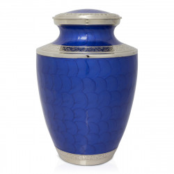 Royal Blue Cremation Urn