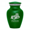 Bulldozer Keepsake Urn - Shamrock Green