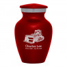 Bulldozer Keepsake Urn - Ruby Red