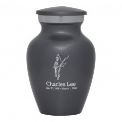 Cardinal Keepsake Urn - Gunmetal Gray