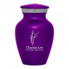 Cardinal Keepsake Urn - Purple Luster