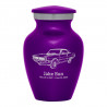 Seventies Muscle Car Keepsake Urn - Purple Luster