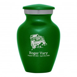 Offroad Truck Keepsake Urn - Shamrock Green
