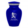 Baseball Keepsake Urn - Midnight Blue