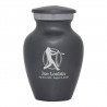 Baseball Keepsake Urn - Gunmetal Gray