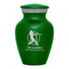 Baseball Keepsake Urn - Shamrock Green