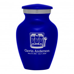 Slot Machine Keepsake Urn - Midnight Blue