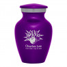Bowling Keepsake Urn - Purple Luster